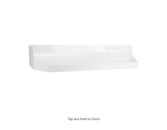 Broan-NuTone  RL6300 Series 30 in. Under Cabinet Range Hood with Light in White
